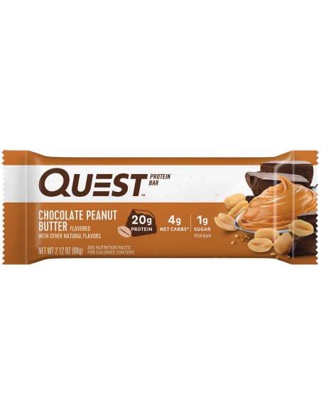 Quest bar Chocolate Peanut Butter 1 unidad