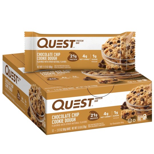 Quest bar Chocolate Chip Cookie Dough