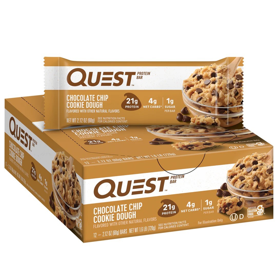 Quest bar Chocolate Chip Cookie Dough