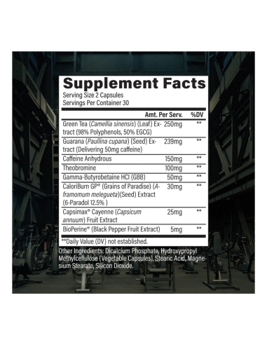 Raw Essential Fat Burner - 60 cápsulas