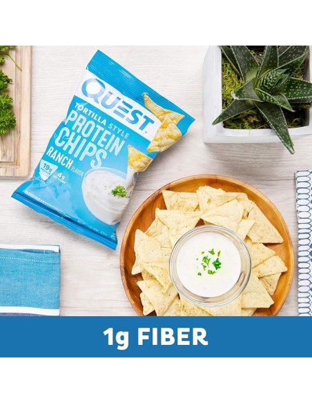 Quest Nutrition Tortilla Chips Ranch con Proteína x 1