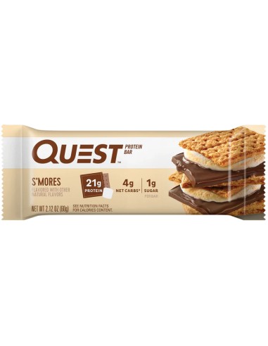 Questbar S´Mores - 1 Barra proteína