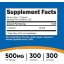 Nutricost L Arginina 500mg / 300 capsulas