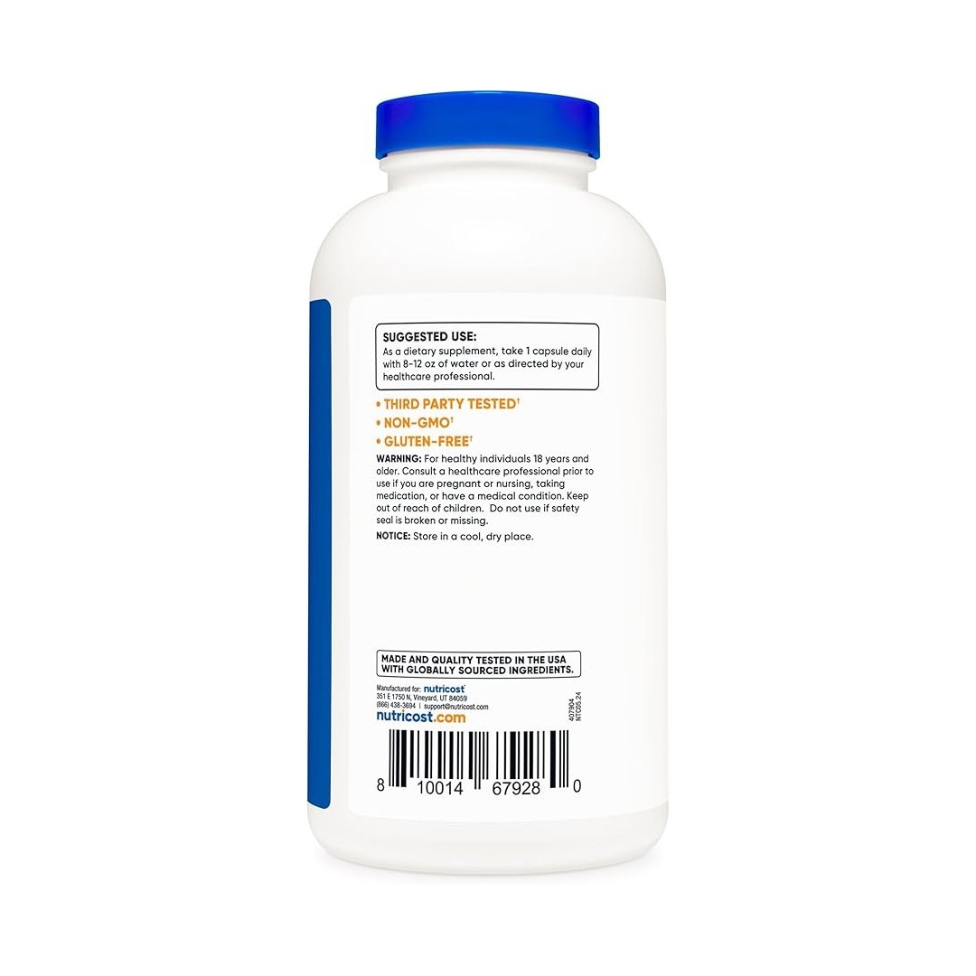 Nutricost L Arginina 500mg / 300 capsulas