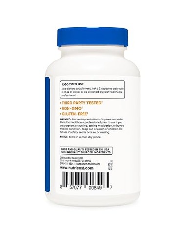 Nutricost L-Citrulline 1000mg/120 Caps
