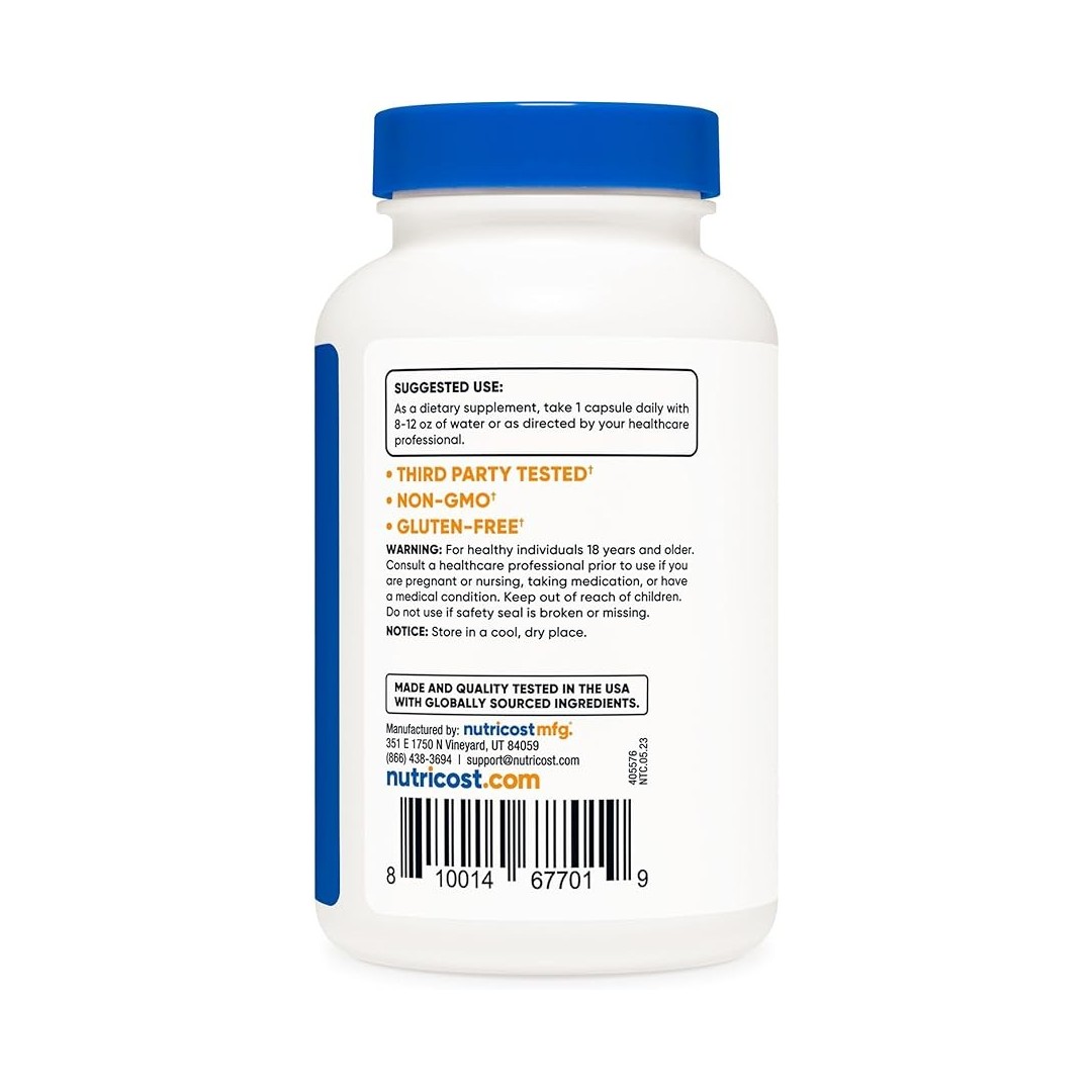 Nutricost Potasio Citrate 99mg / 240 capsulas