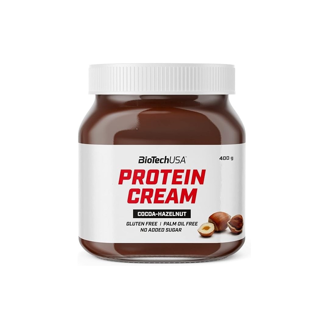 Biotech Protein Cream 400 gramos - Cocoa Hazelnut