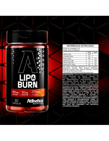 Atlhetica Nutrition LipoBurn HD - 60 cápsulas
