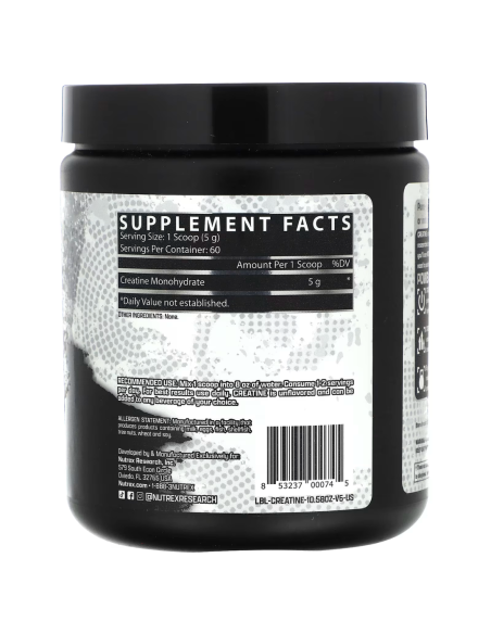 Nutrex Creatina Monohidratada - 300gr Nutrex Creatina Monohidratada - 300gr