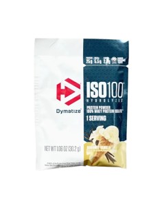 Dymatize ISO100 Sample 1 Servida