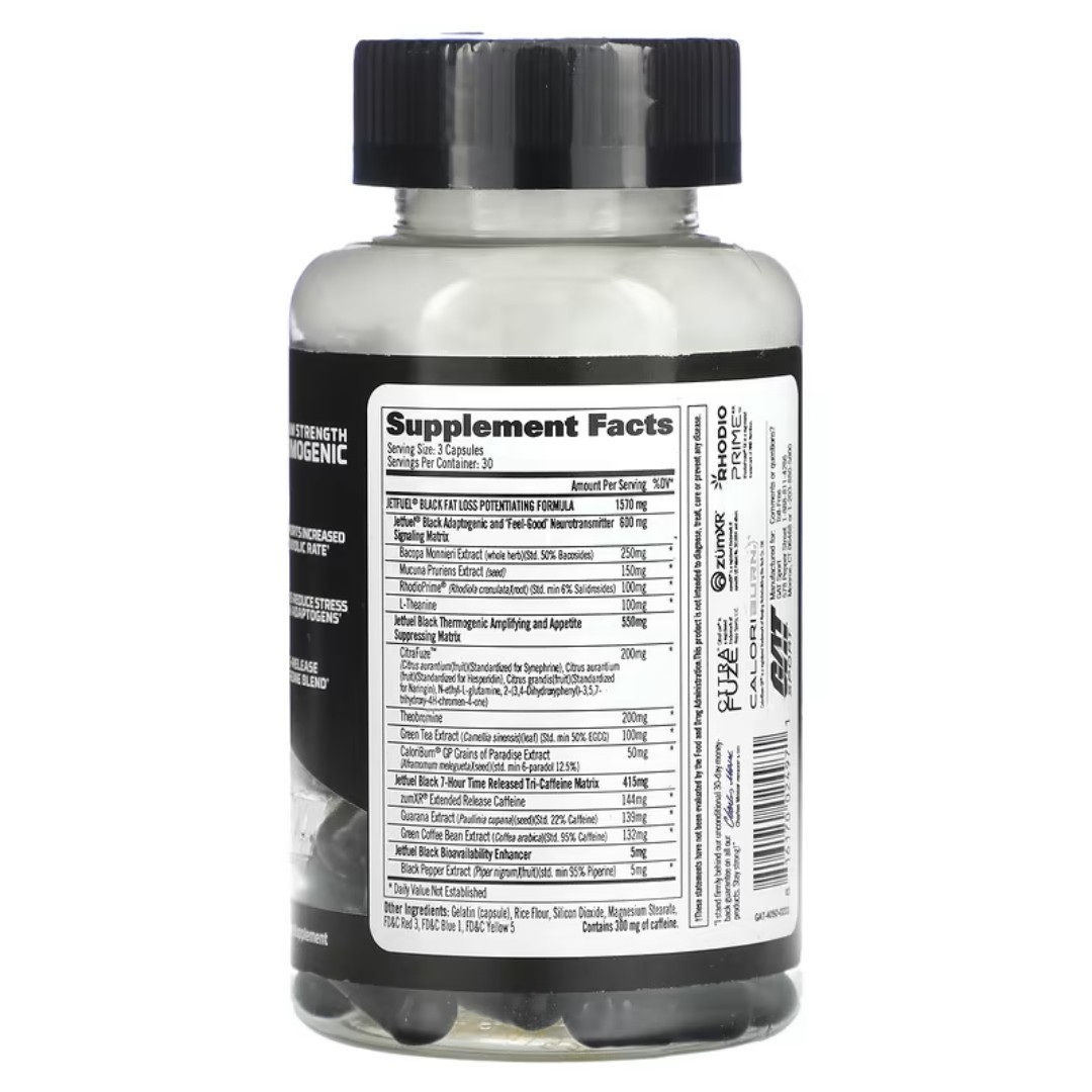 Gat Sport Jetfuel Black 90 cápsulas