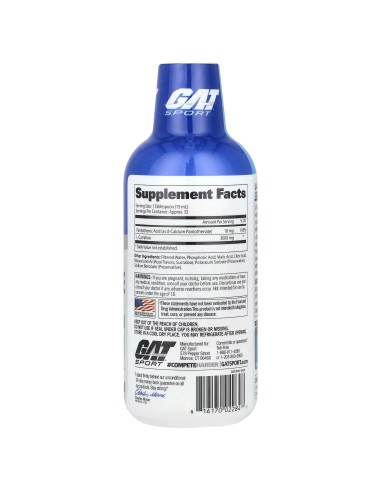 Gat Sport Lcarnitine 3000 Mixed Berry