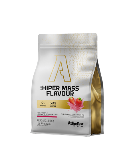 Atlhetica Nutrition 100% Hiper Mass Flavour - 5.5 Libras