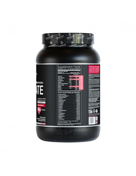 Sascha Fitness Protein Isolate - 2 Libras Sascha Fitness Protein Isolate - 2 Libras