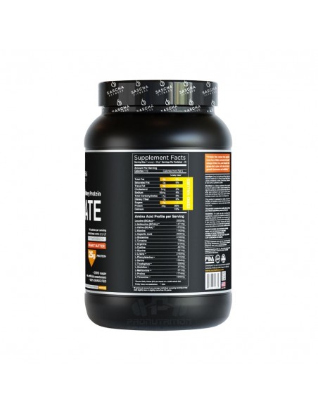 Sascha Fitness Protein Isolate - 2 Libras Sascha Fitness Protein Isolate - 2 Libras