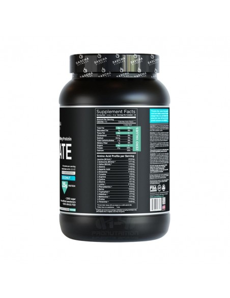 Sascha Fitness Protein Isolate - 2 Libras Sascha Fitness Protein Isolate - 2 Libras