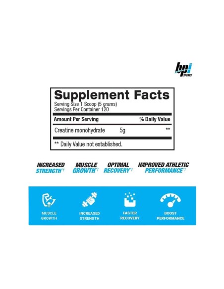 BPI Creatina Micronizada - 600gr