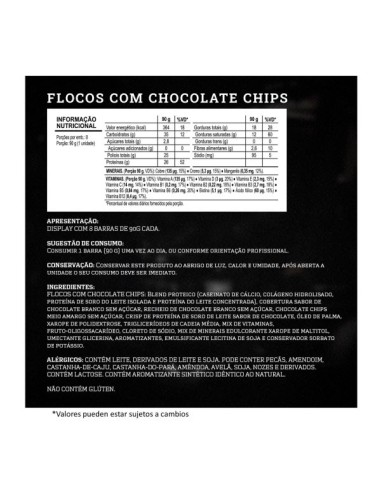 Integral Protein Dark Bar Flocos con Chips Chocolate