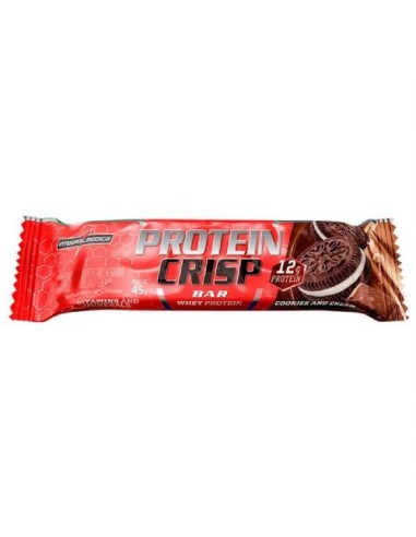 Integral Protein Crisp Bar - Cookies Cream con Cacao - 1und