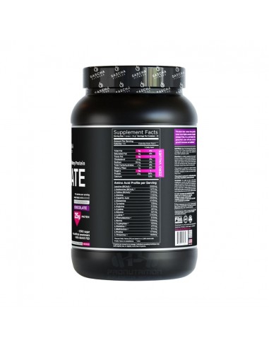 Sascha Fitness Protein Isolate - 2 Libras