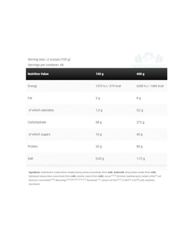 LEVRO LEGENDARY MASS - 6.6 Libras