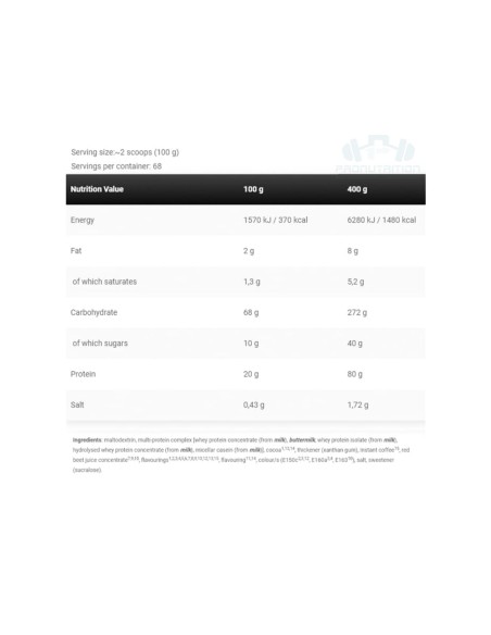 LEVRO LEGENDARY MASS - 6.6 Libras