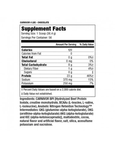 Musclemeds Carnivor Isolate - 2 Libras