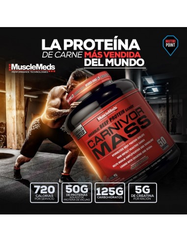 Musclemeds Carnivor Mass - 15 Libras