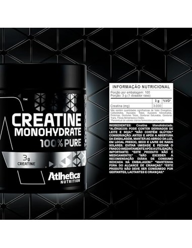 Atlhetica Nutrition Creatina 100% Pure - 100gr