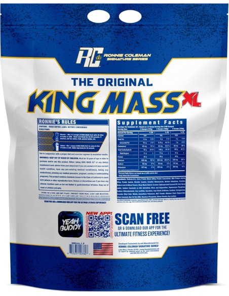 Ronnie Coleman King Mass XL - 15 Libras