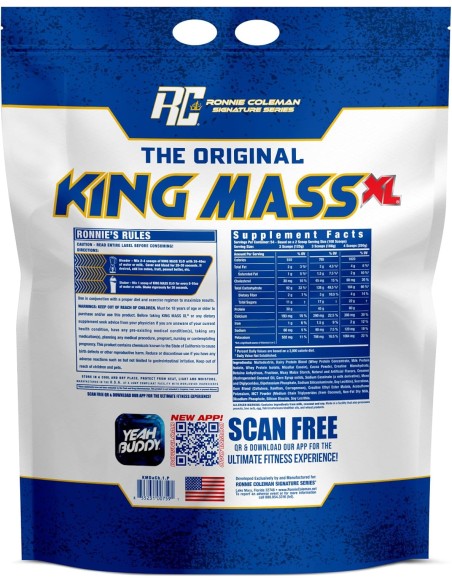 Ronnie Coleman King Mass XL - 15 Libras