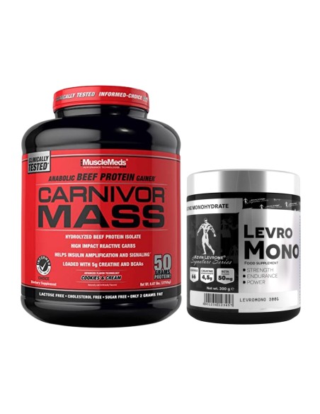 Carnivor Mass 6lbs + Creatina 300gr