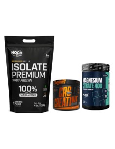 Isolate Protein 4lbs + CR5 Creatina 300gr + Citrato magnesio