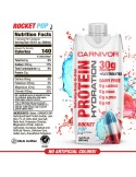 Carnivor Hydration RTD 12× Berry Blast – 30 g Proteína + Electrolitos