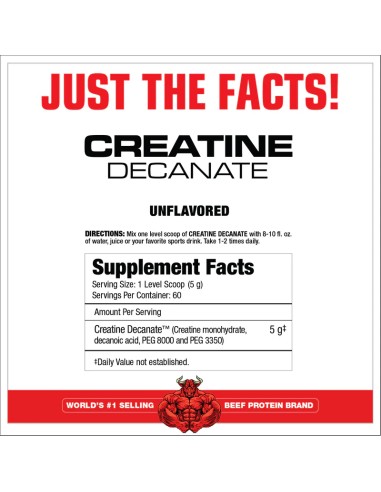 Creatine Decanate 300 g – Creatina avanzada MuscleMeds