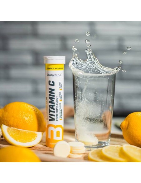 Biotech Vitamina C Esfervescente 20tab