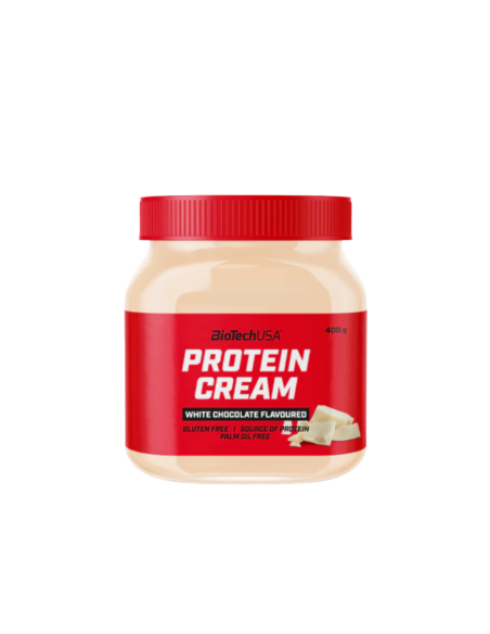Biotech Protein Cream 400 gramos - Chocolate Blanco