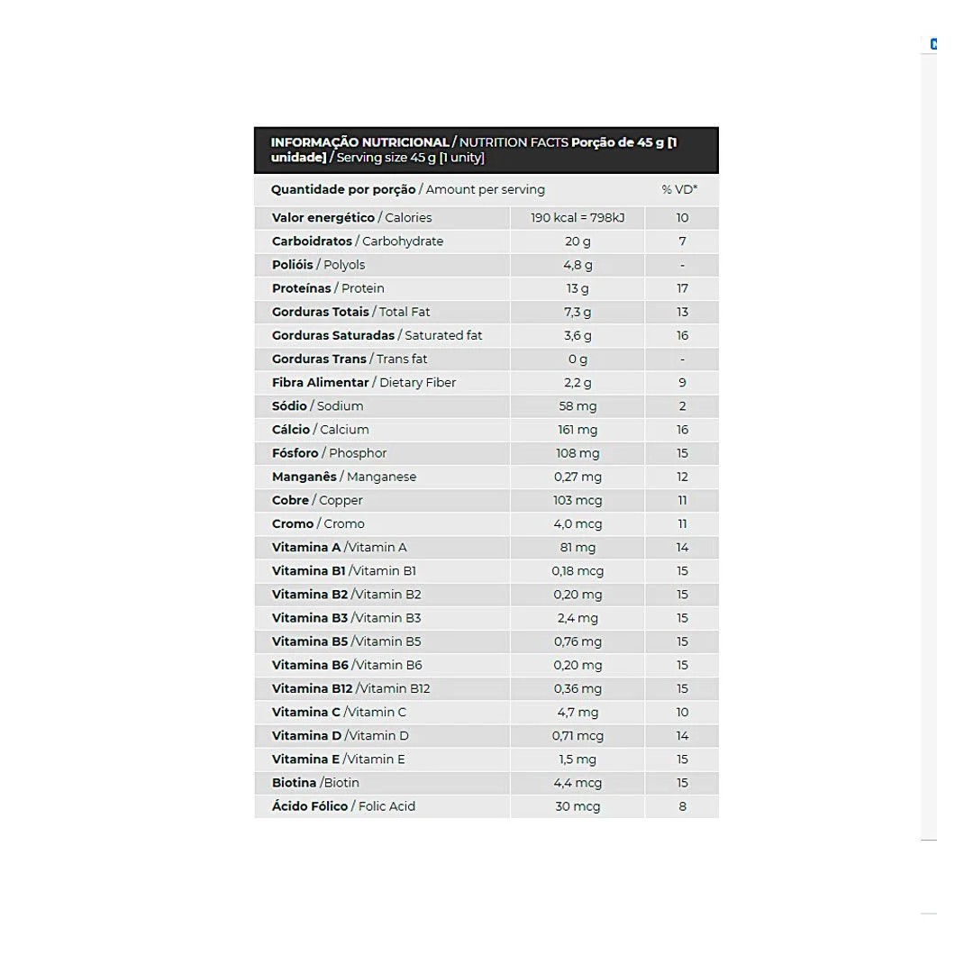 Integral Protein Crisp Bar - Trufa de avellana