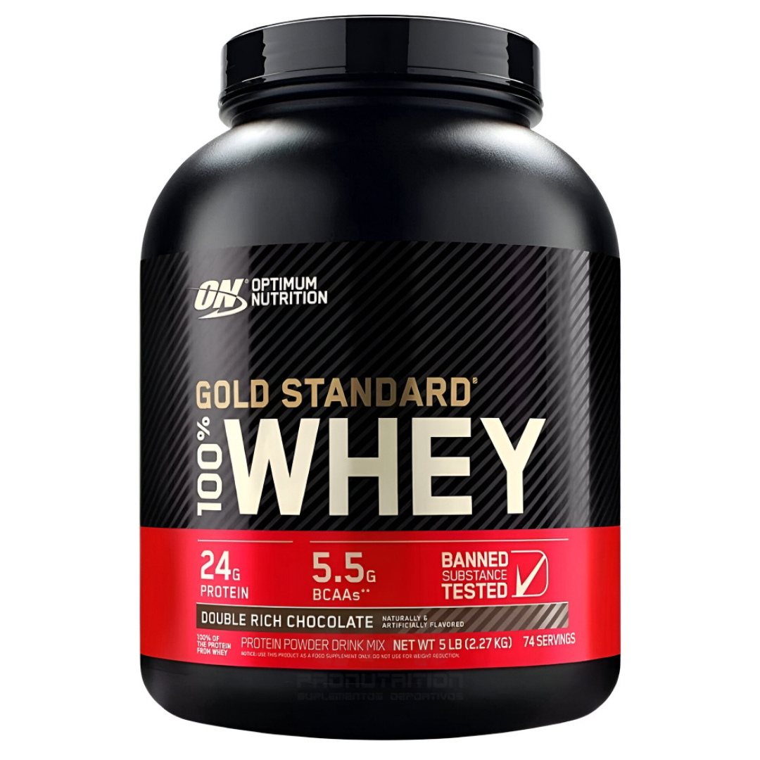 Optimum Nutrition 100% Whey Gold Standard - 5 Libras
