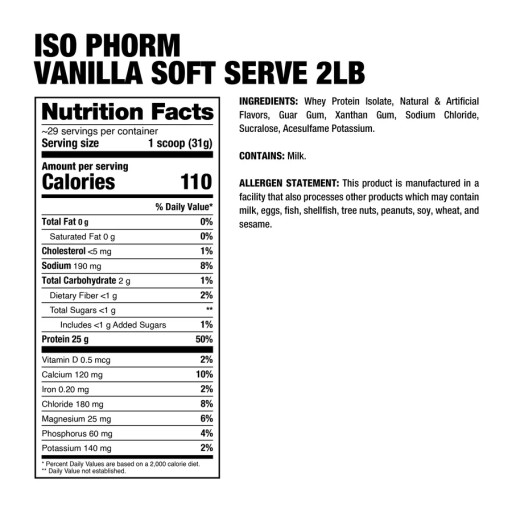 Dragon Pharma IsoPhorm 2 libras