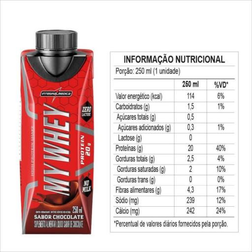 Integral Medica Bebida De Proteína My Whey 250ml x 1