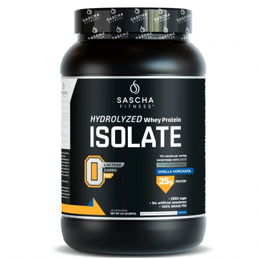 Sascha Fitness Protein Isolate - 2 Libras