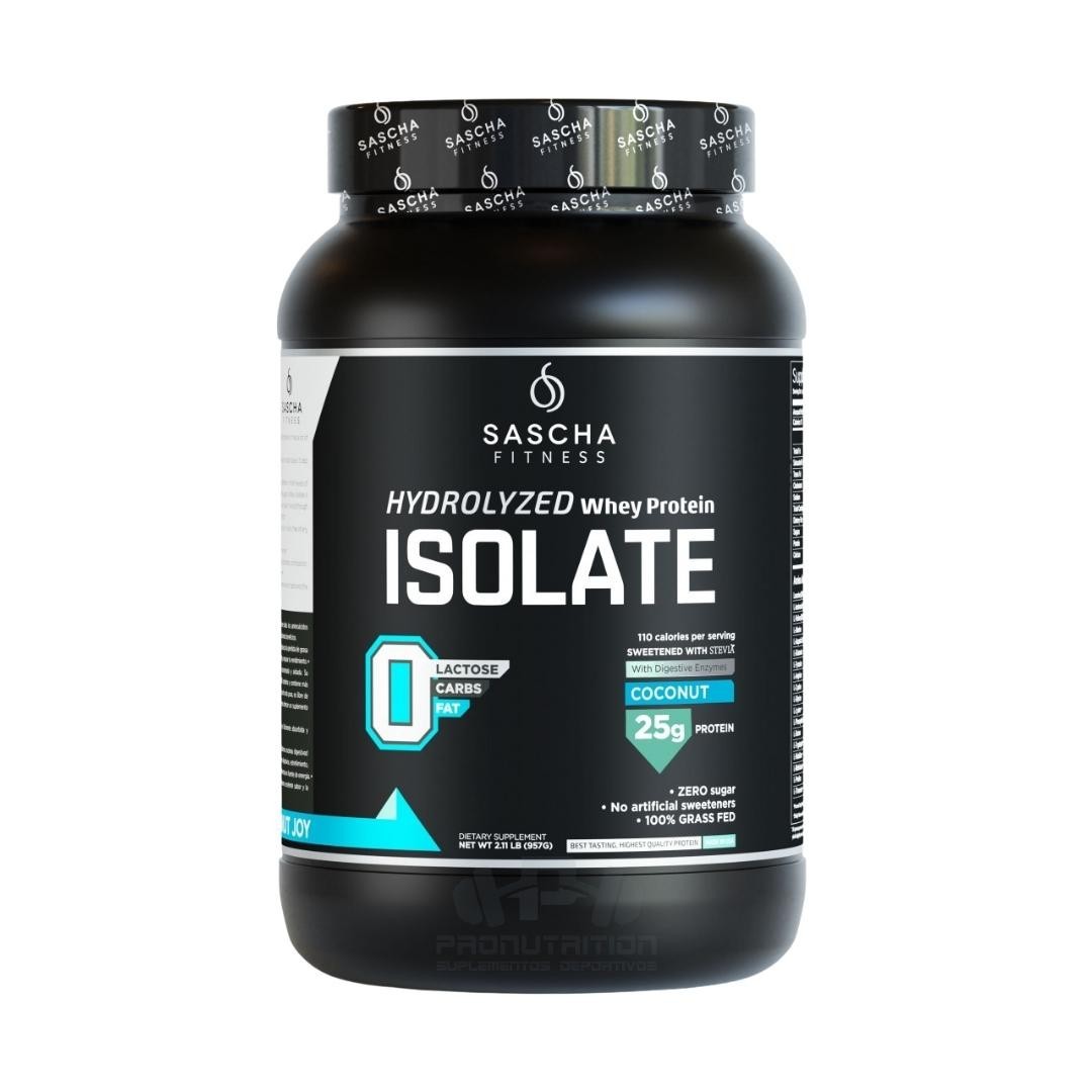 Sascha Fitness Protein Isolate - 2 Libras