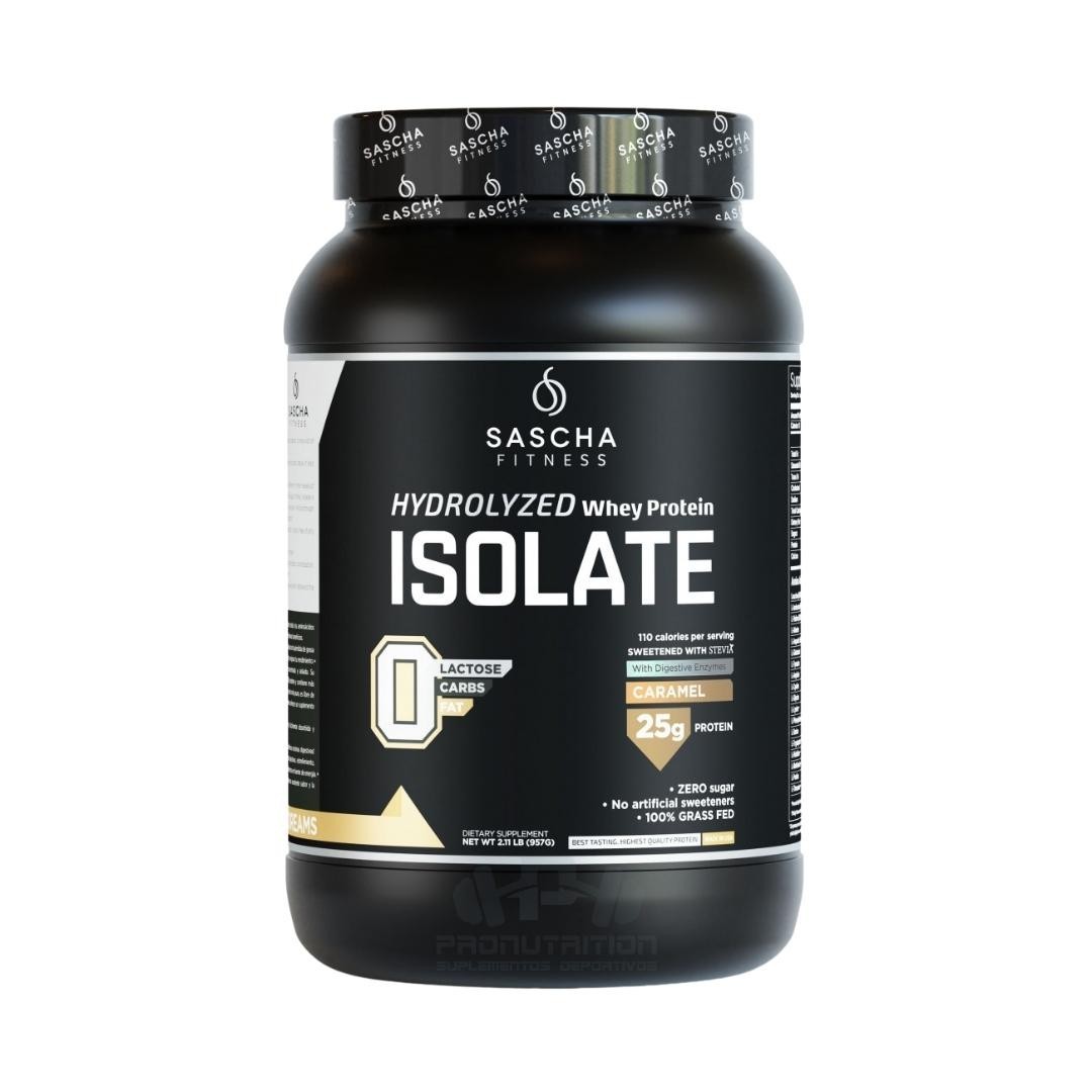 Sascha Fitness Protein Isolate - 2 Libras