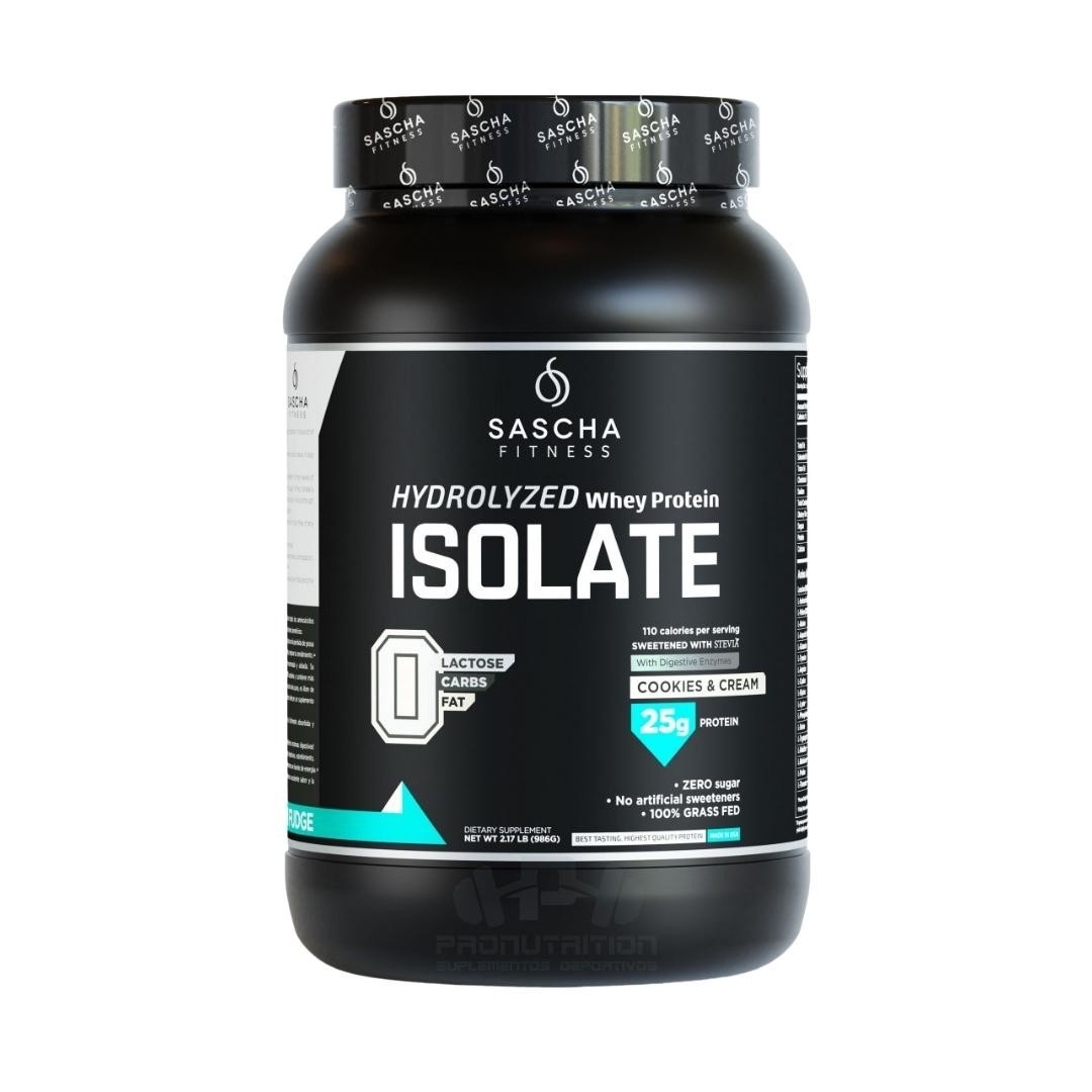 Sascha Fitness Protein Isolate - 2 Libras