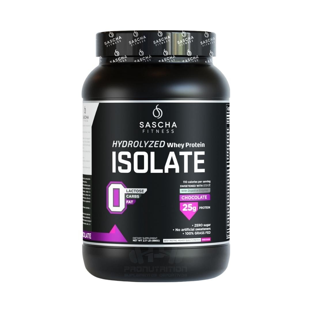 Sascha Fitness Protein Isolate - 2 Libras