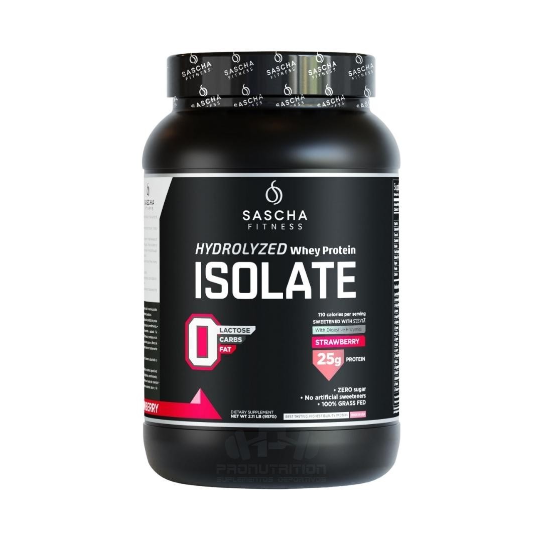 Sascha Fitness Protein Isolate 2 libras