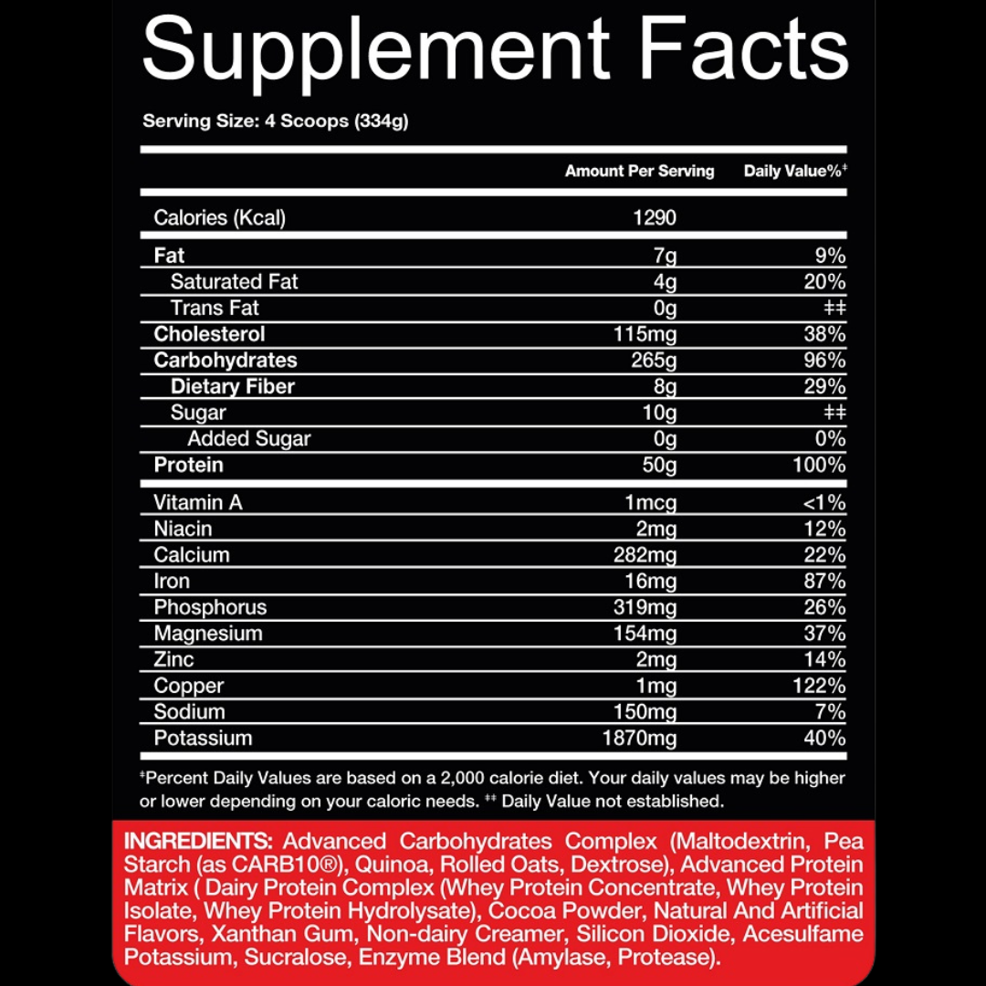 Red Rex Big Mass 6 Libras