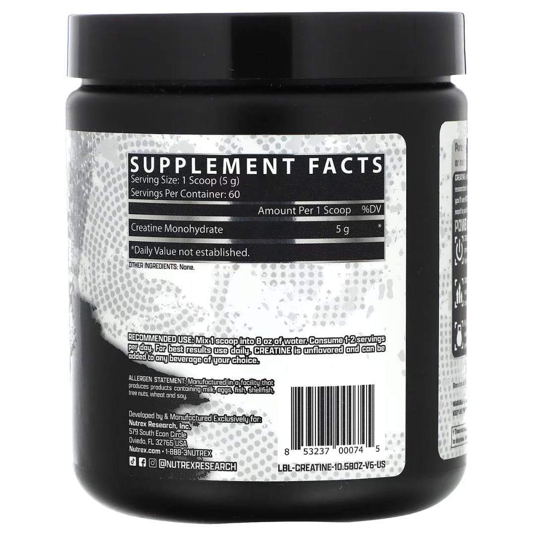 Nutrex Creatina Monohidratada - 300gr