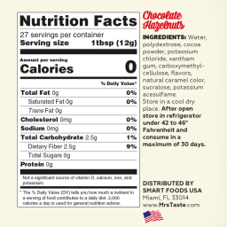 Mrs.Taste Syrup Chocolate